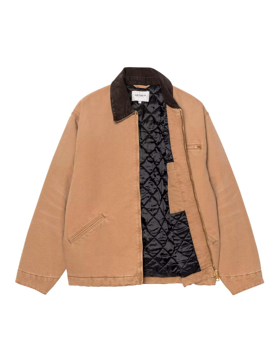 Carhartt OG Detroit Jacket Cazadora Hombre Marrón Camel