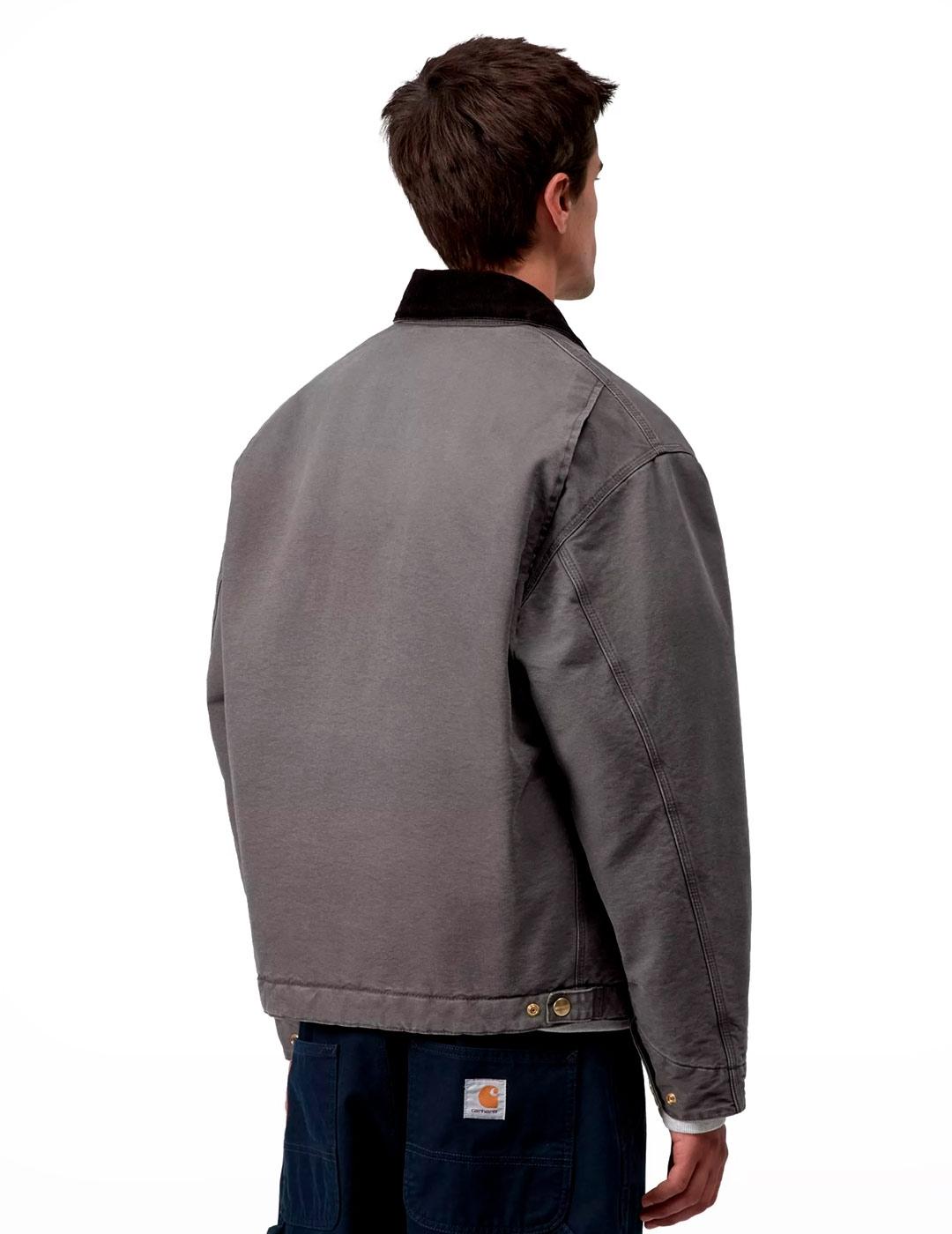 Carhartt OG Detroit Jacket Cazadora Hombre Gris