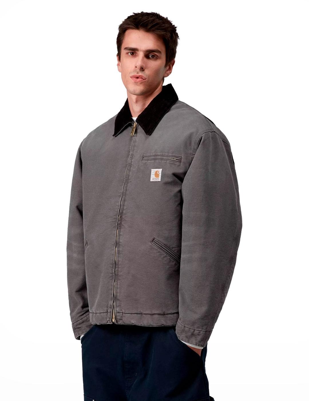 Carhartt OG Detroit Jacket Cazadora Hombre Gris