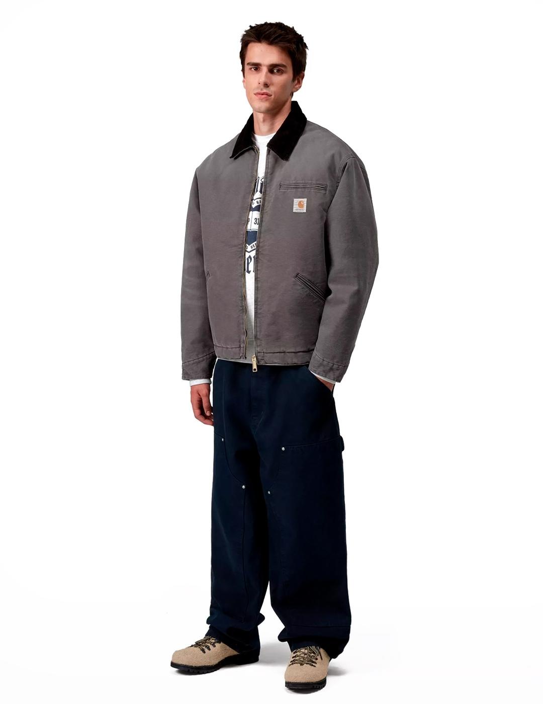 Carhartt OG Detroit Jacket Cazadora Hombre Gris