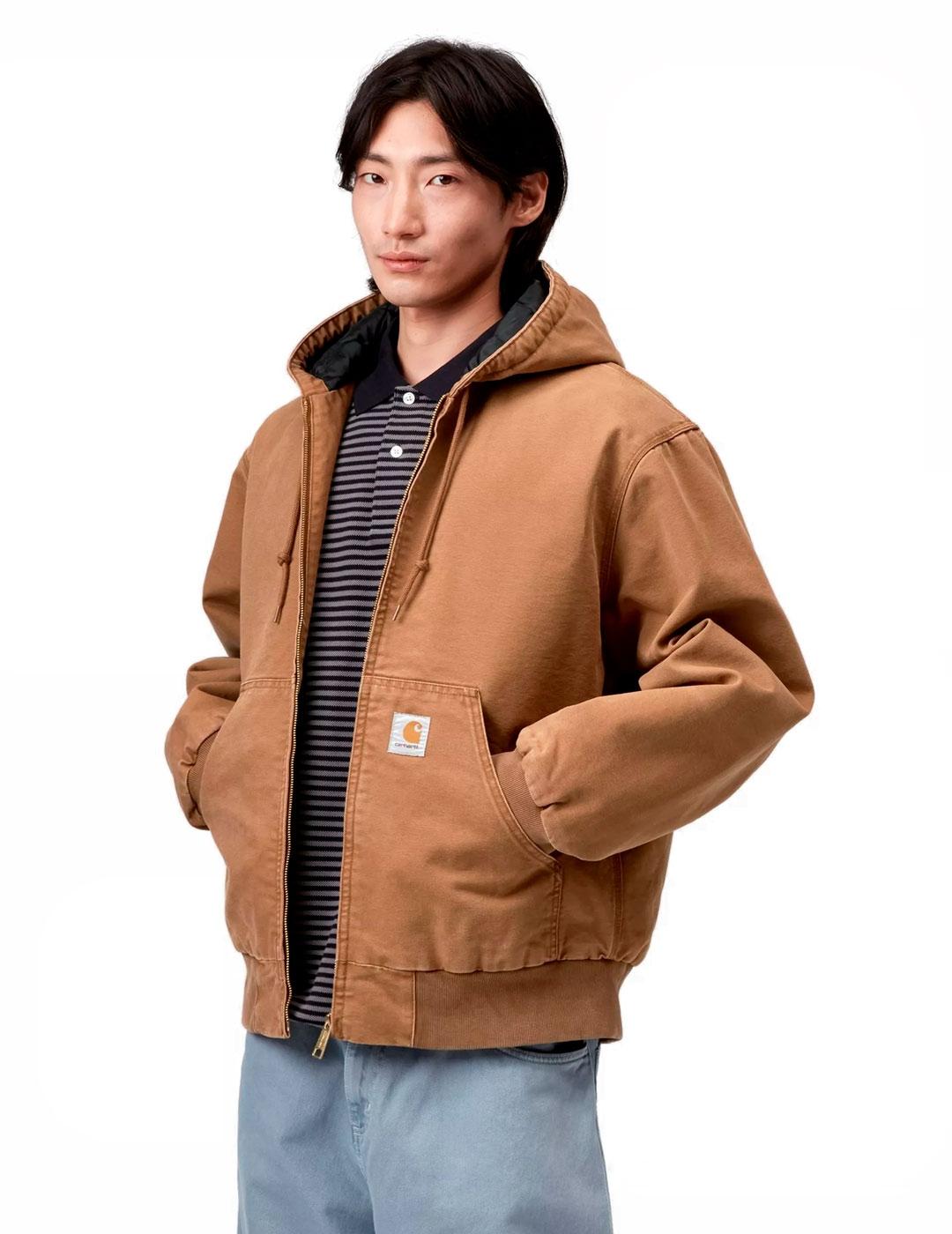 Carhartt OG Active Jacket Hombre Marrón