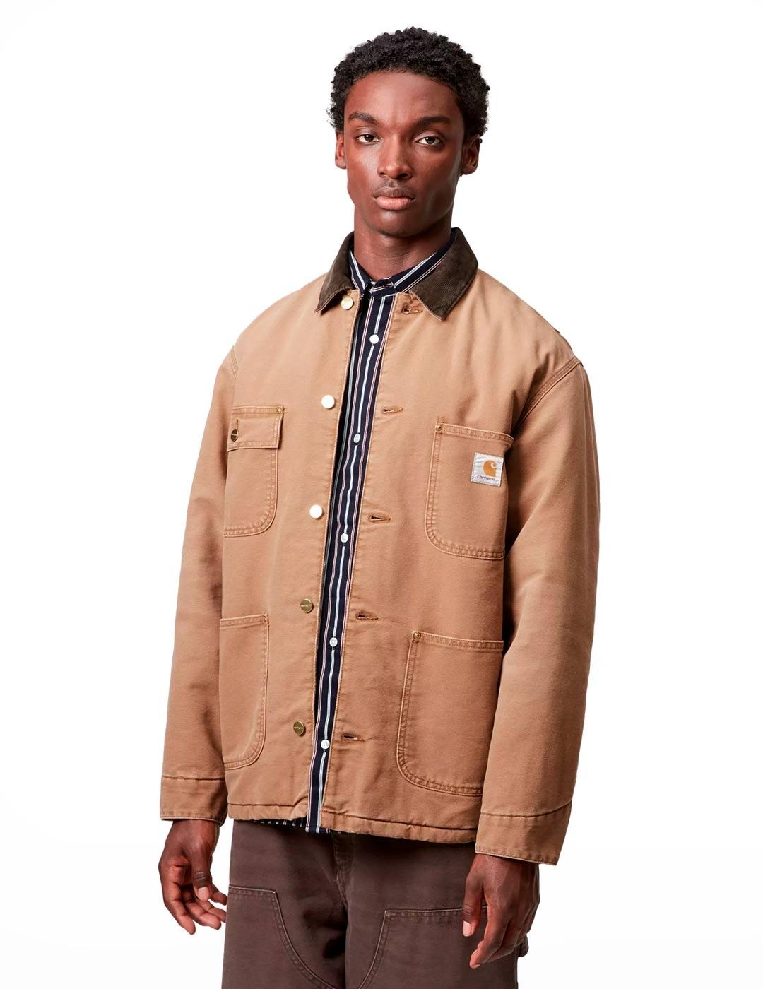 Carhartt OG Chore Chaqueta Hombre Marrón Camel