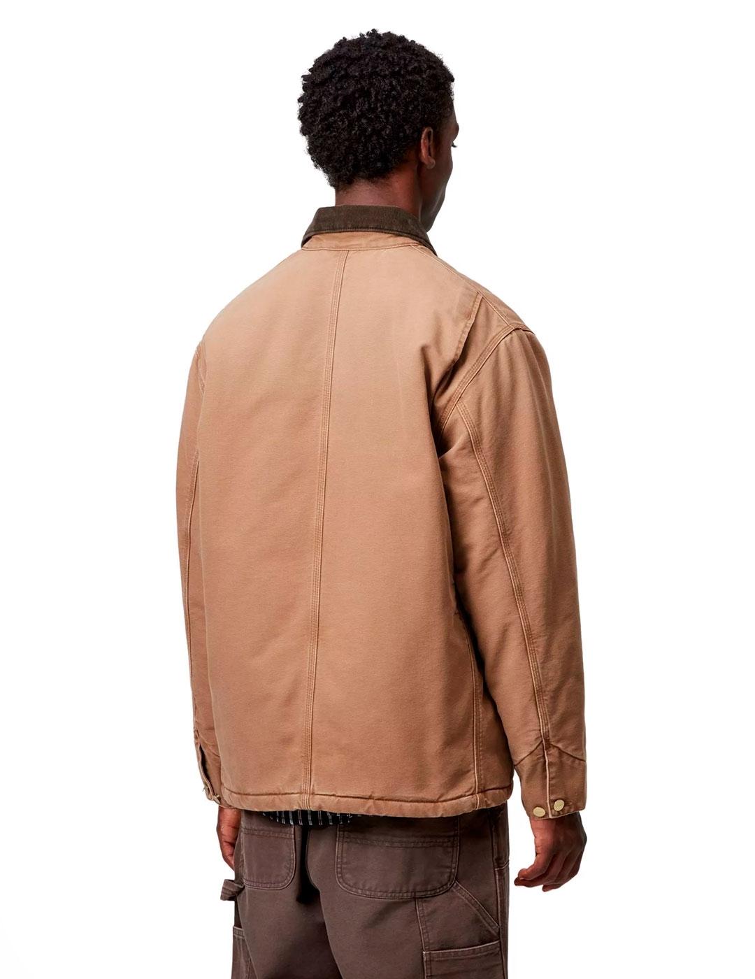 Carhartt OG Chore Chaqueta Hombre Marrón Camel