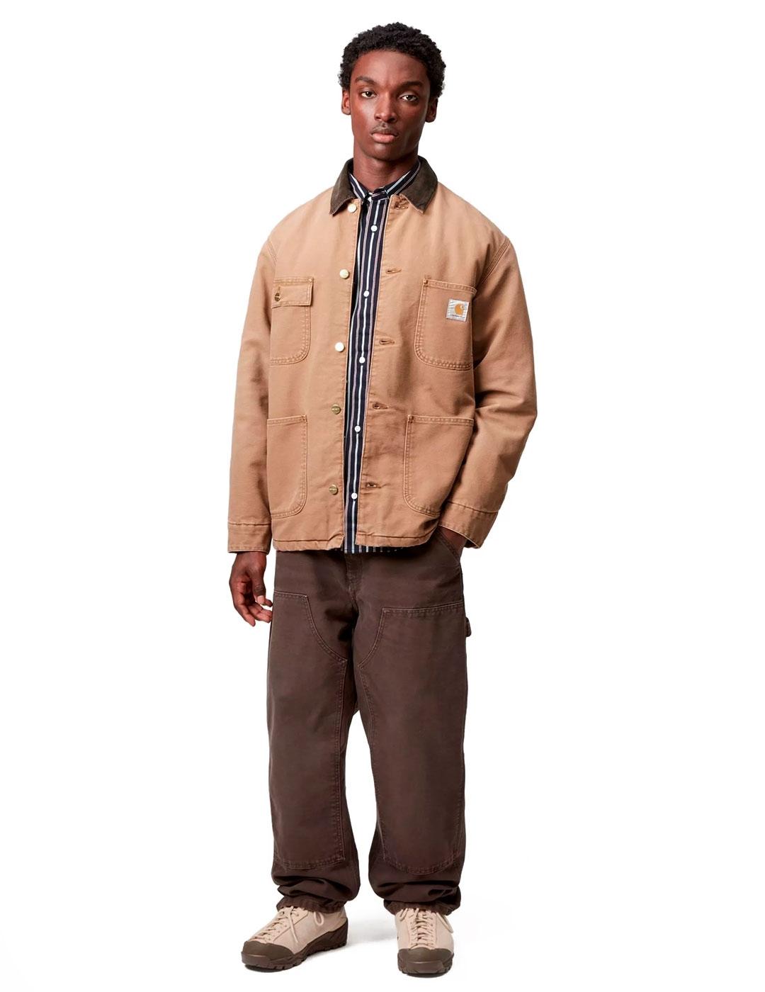 Carhartt OG Chore Chaqueta Hombre Marrón Camel