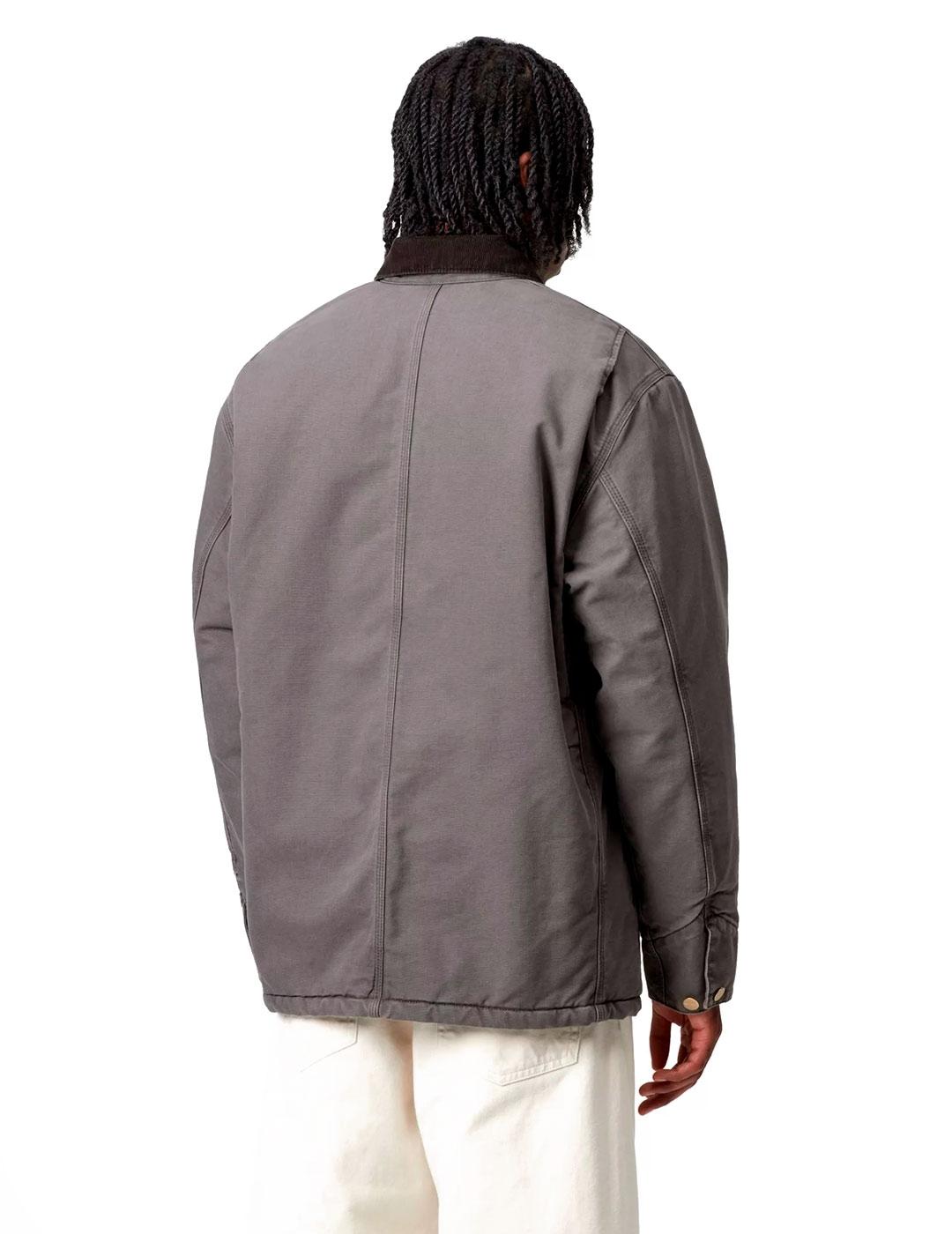  Carhartt OG Chore Chaqueta Hombre Gris