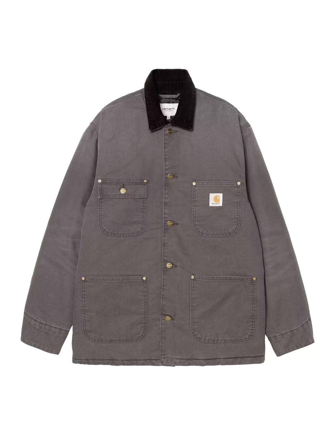  Carhartt OG Chore Chaqueta Hombre Gris