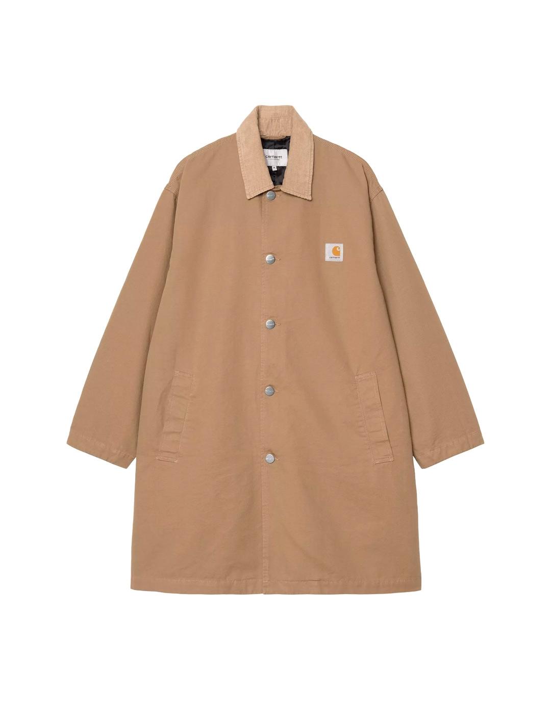  Carhartt Webster Coat Abrigo Hombre Beige