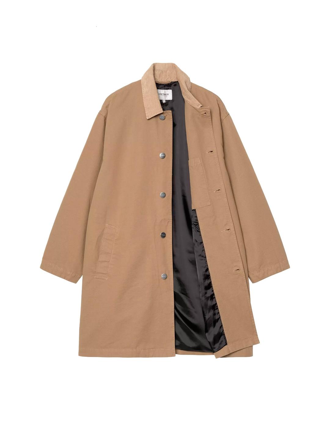  Carhartt Webster Coat Abrigo Hombre Beige