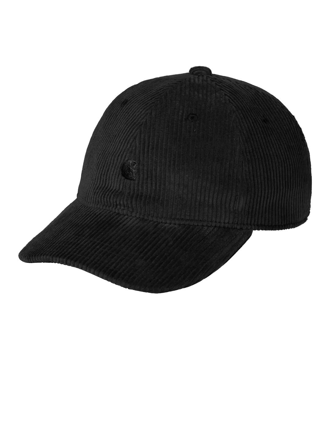 Carhartt Harlem Cap Gorra Pana Negra