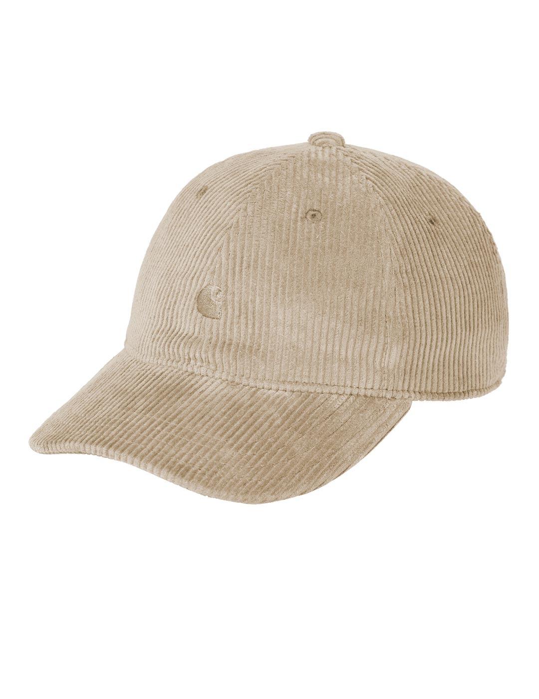 Carhartt Harlem Cap Gorra Pana Beige