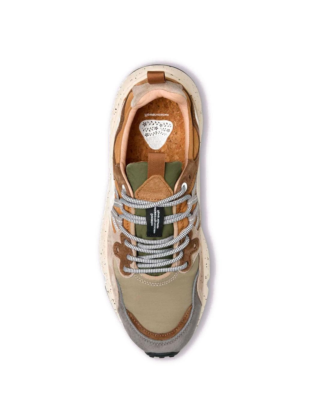 Flower Mountain Yamano 3 Zapatillas Hombre Marrón Gris