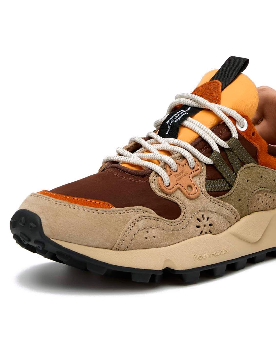 Flower Mountain Yamano 3 Zapatillas Hombre Marrón Gris