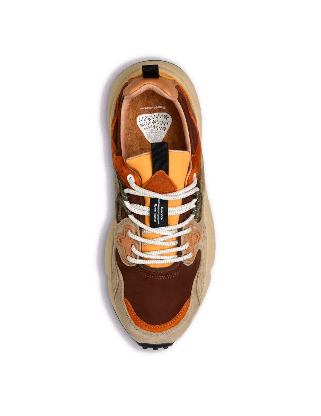 Flower Mountain Yamano 3 Zapatillas Hombre Marrón Gris