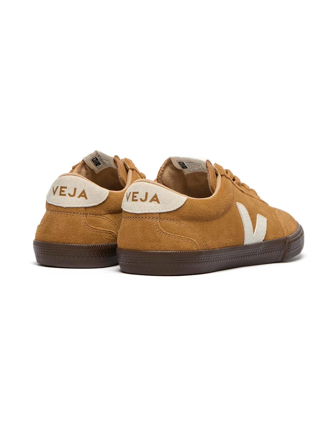Veja Volley Suede Tent Natural Eagle Hombre Mujer Marrón