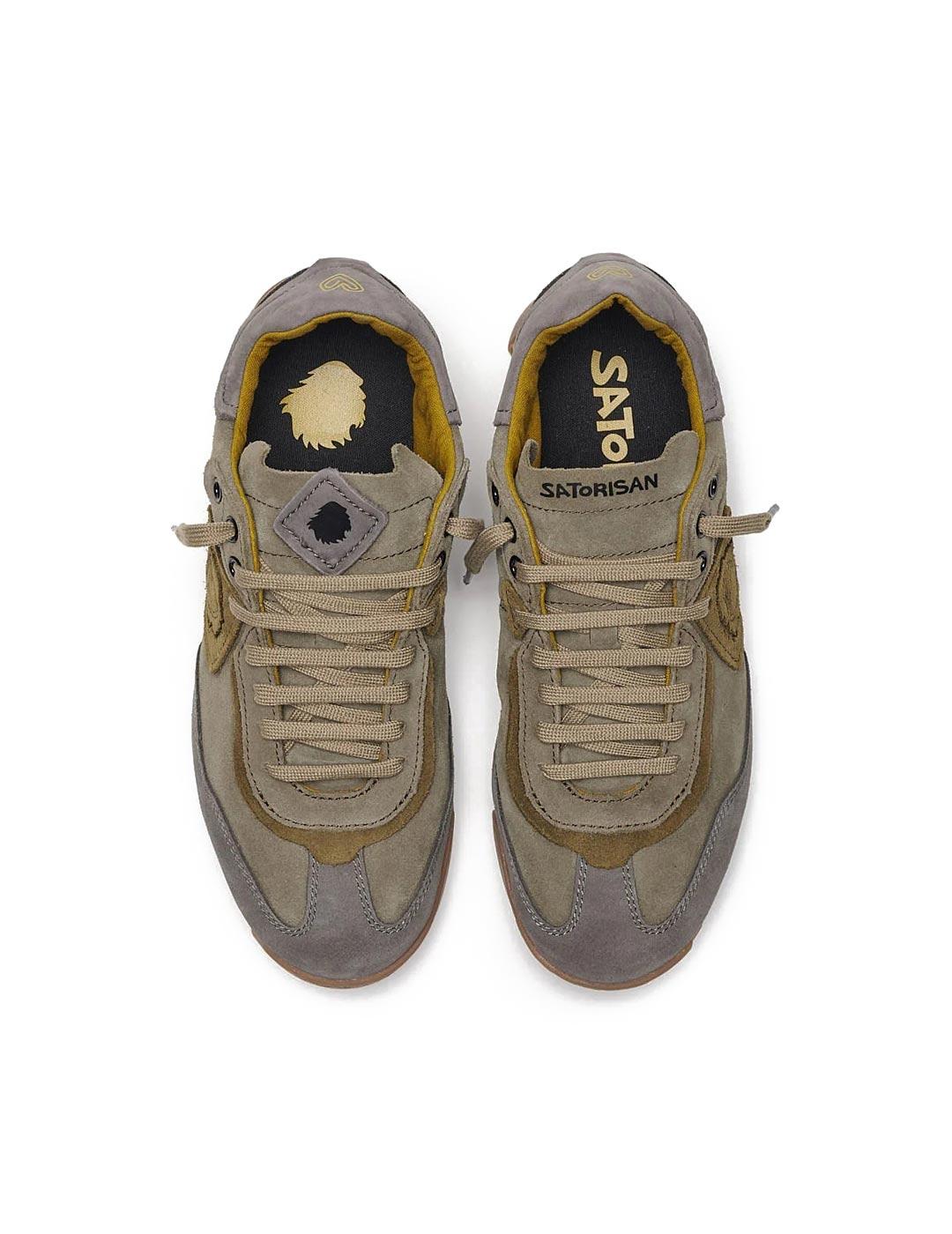 Satorisan Ensó Suede Hombre Peat Grreen