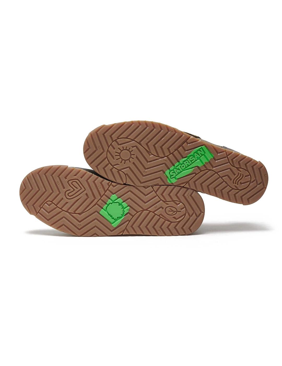 Satorisan Ensó Suede Hombre Peat Grreen