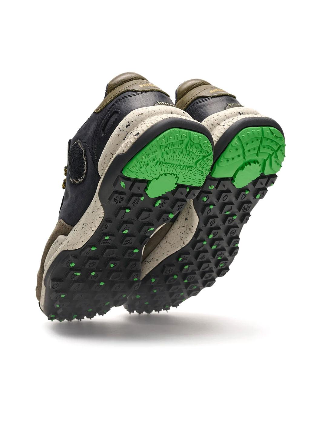 Satorisan Chacrona Premium Zapatillas Hombre Khakies Black