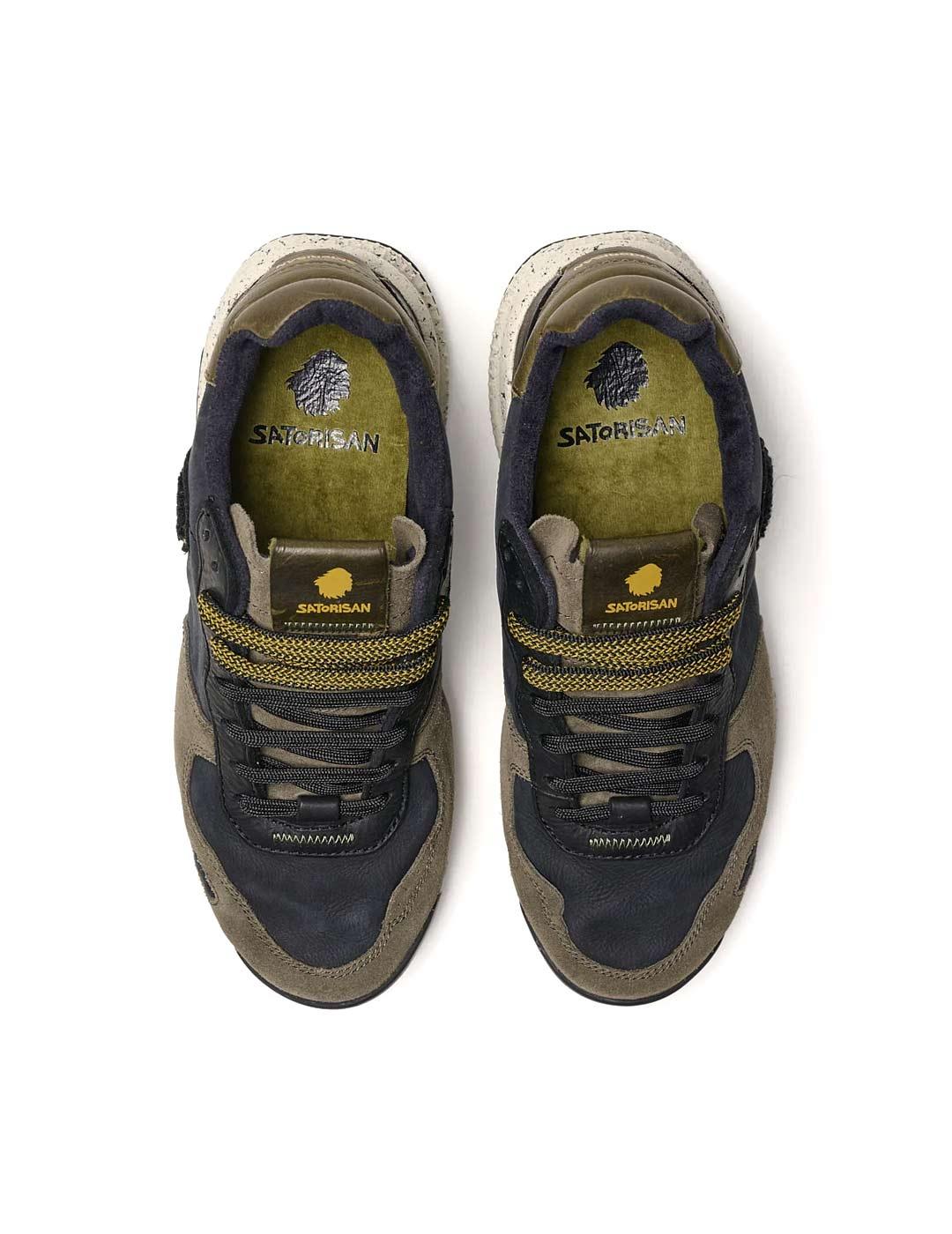 Satorisan Chacrona Premium Zapatillas Hombre Khakies Black