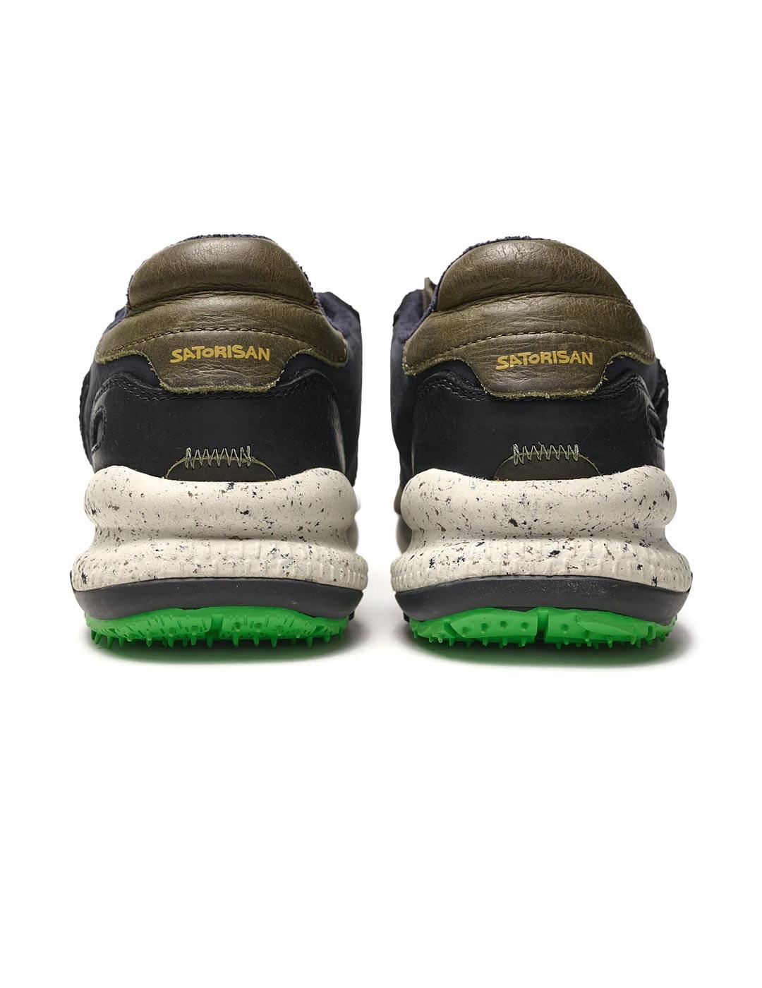 Satorisan Chacrona Premium Zapatillas Hombre Khakies Black