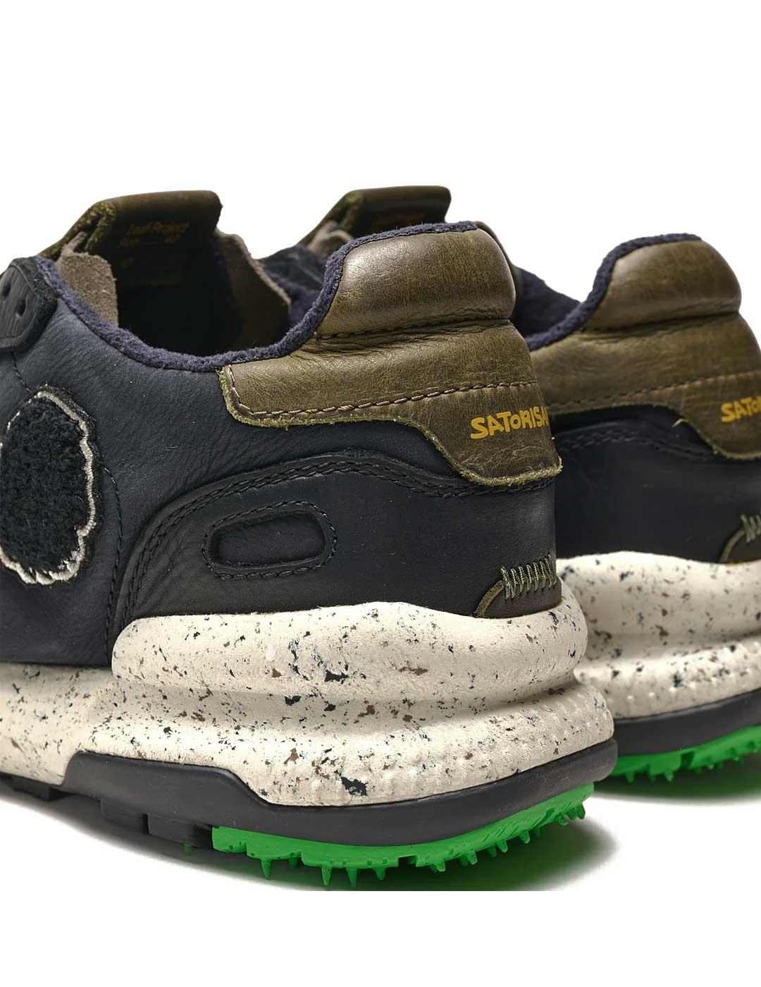 Satorisan Chacrona Premium Zapatillas Hombre Khakies Black