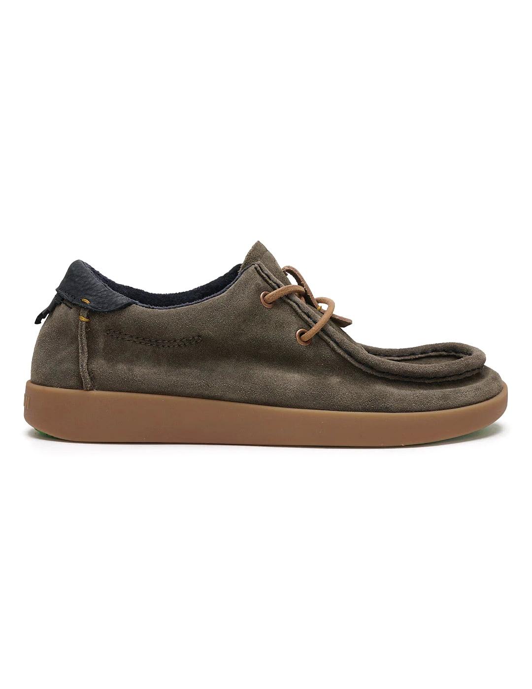 Satorisan Kwahu Winter Suede Zapatillas Hombre Verde