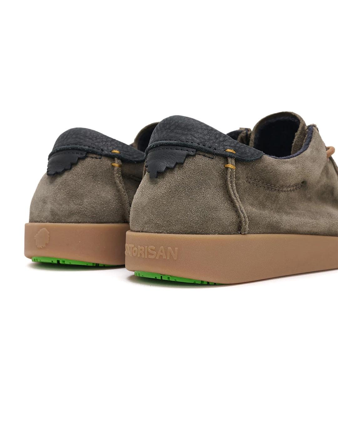 Satorisan Kwahu Winter Suede Zapatillas Hombre Verde