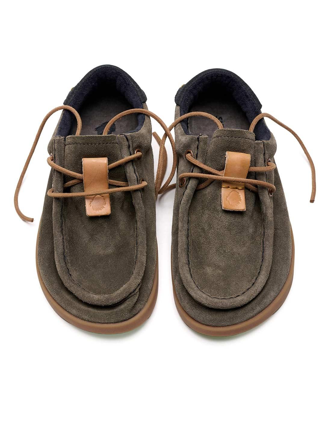 Satorisan Kwahu Winter Suede Zapatillas Hombre Verde