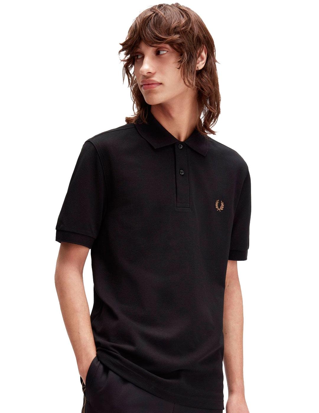 Fred Perry M6000 Polo Hombre Negro