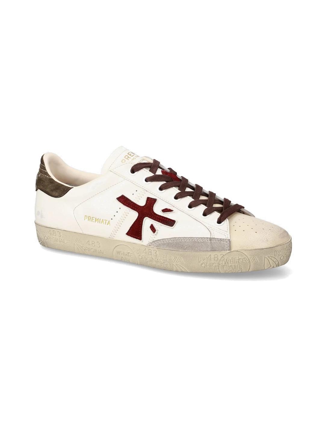 Premiata Steven 7628 Zapatillas Hombre Blancas