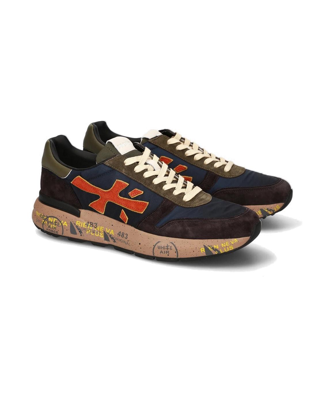 Premiata Mick 7721 Zapatillas Hombre Azul