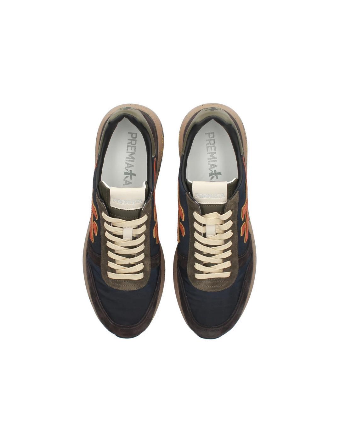 Premiata Mick 7721 Zapatillas Hombre Azul