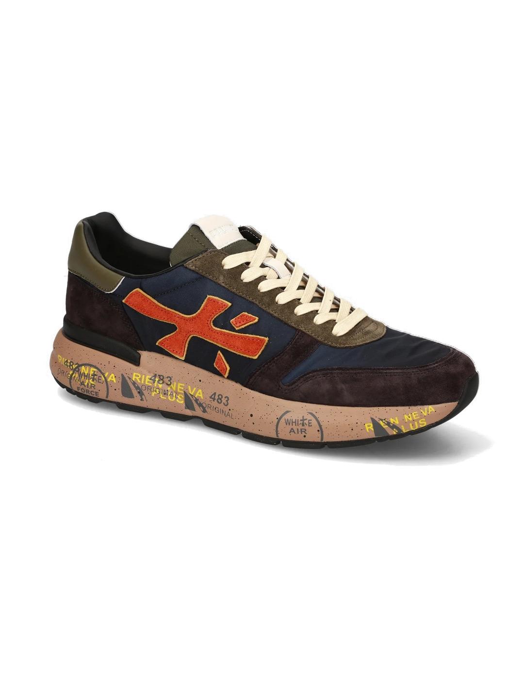 Premiata Mick 7721 Zapatillas Hombre Azul