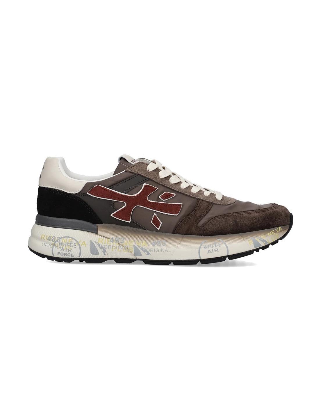 Premiata Mick 7714 Zapatillas Hombre Marrón