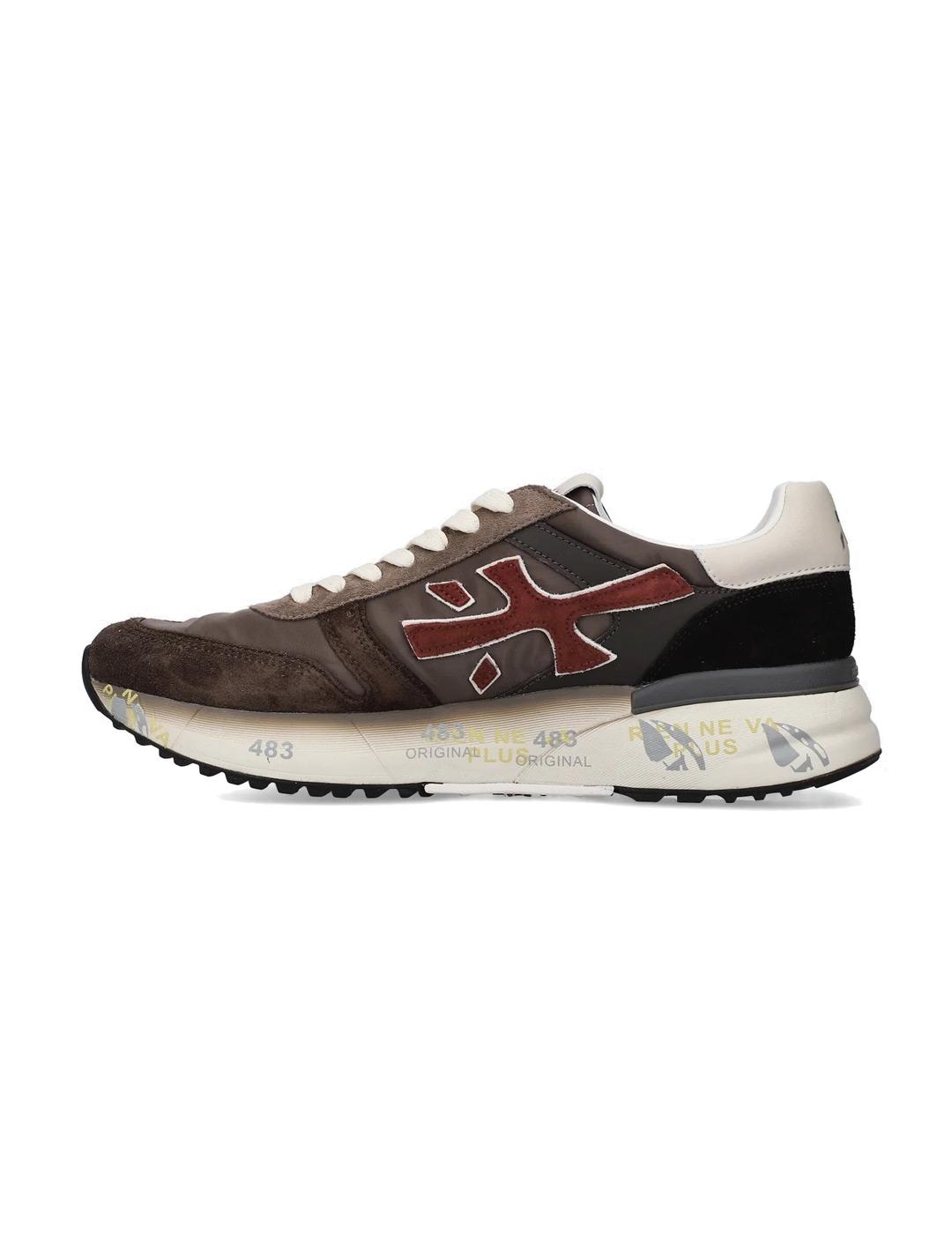 Premiata Mick 7714 Zapatillas Hombre Marrón