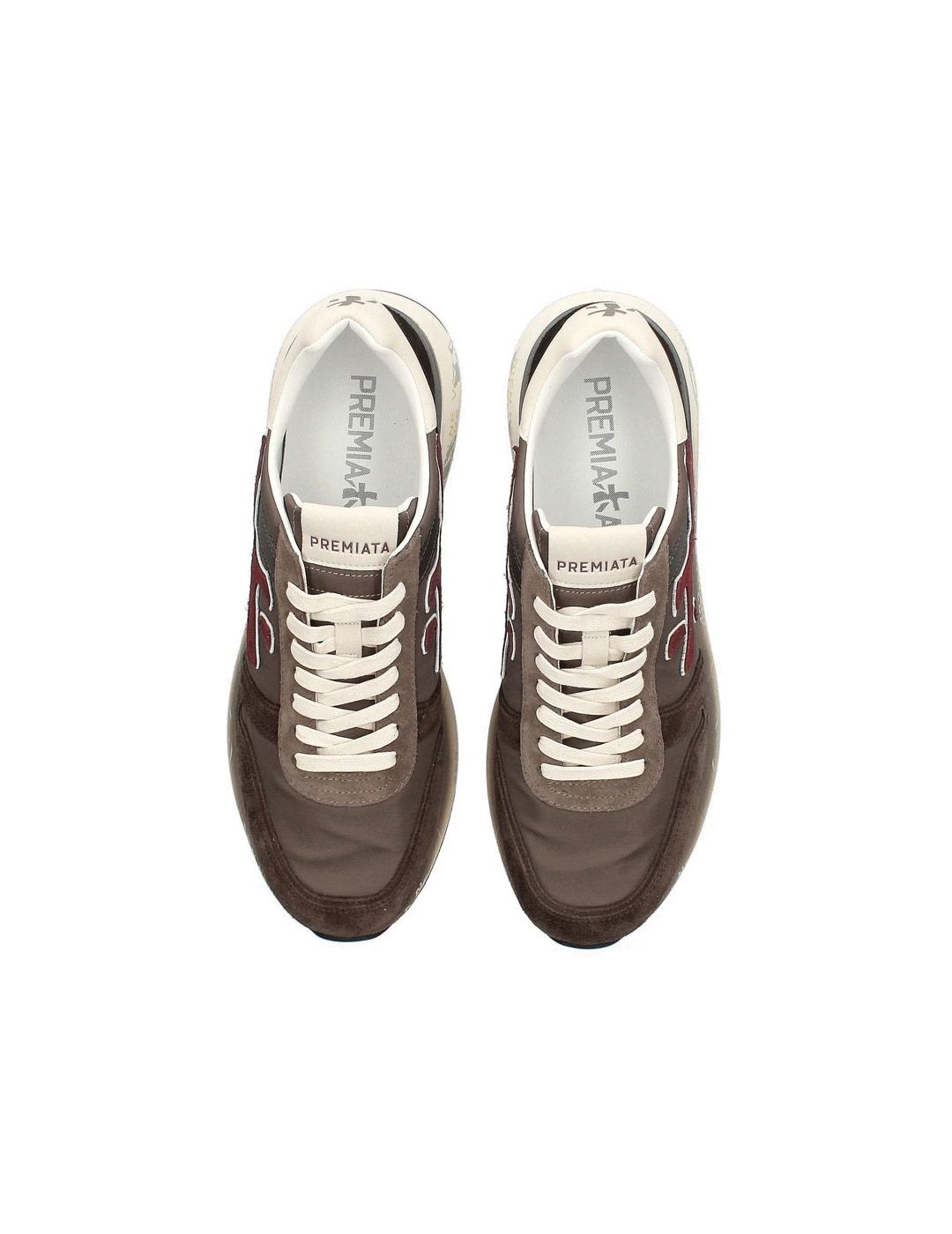 Premiata Mick 7714 Zapatillas Hombre Marrón