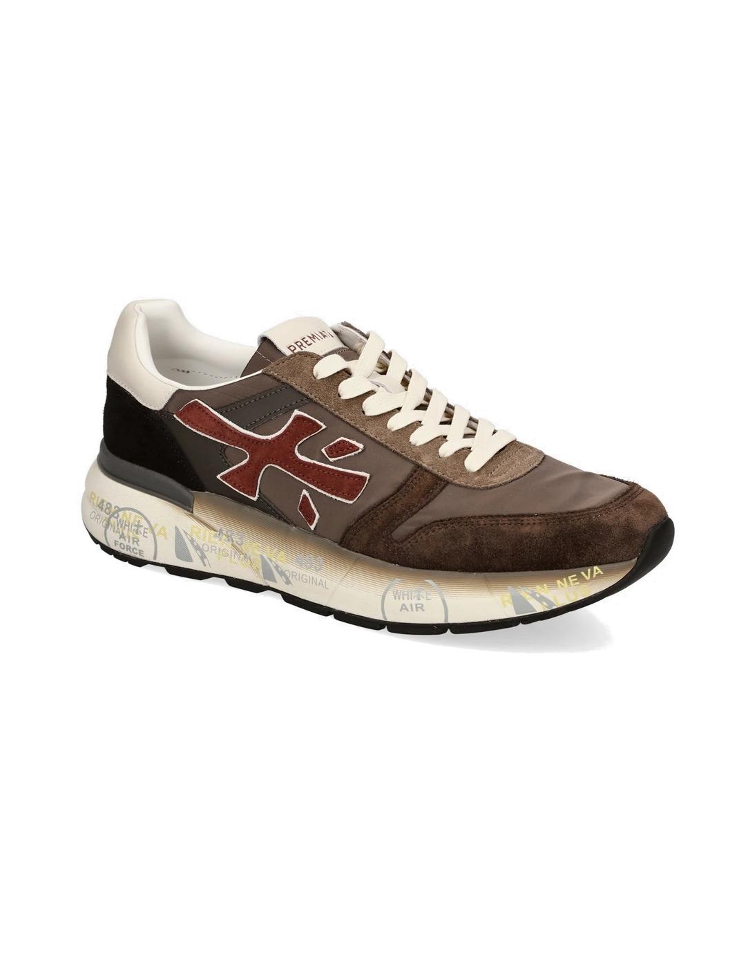 Premiata Mick 7714 Zapatillas Hombre Marrón