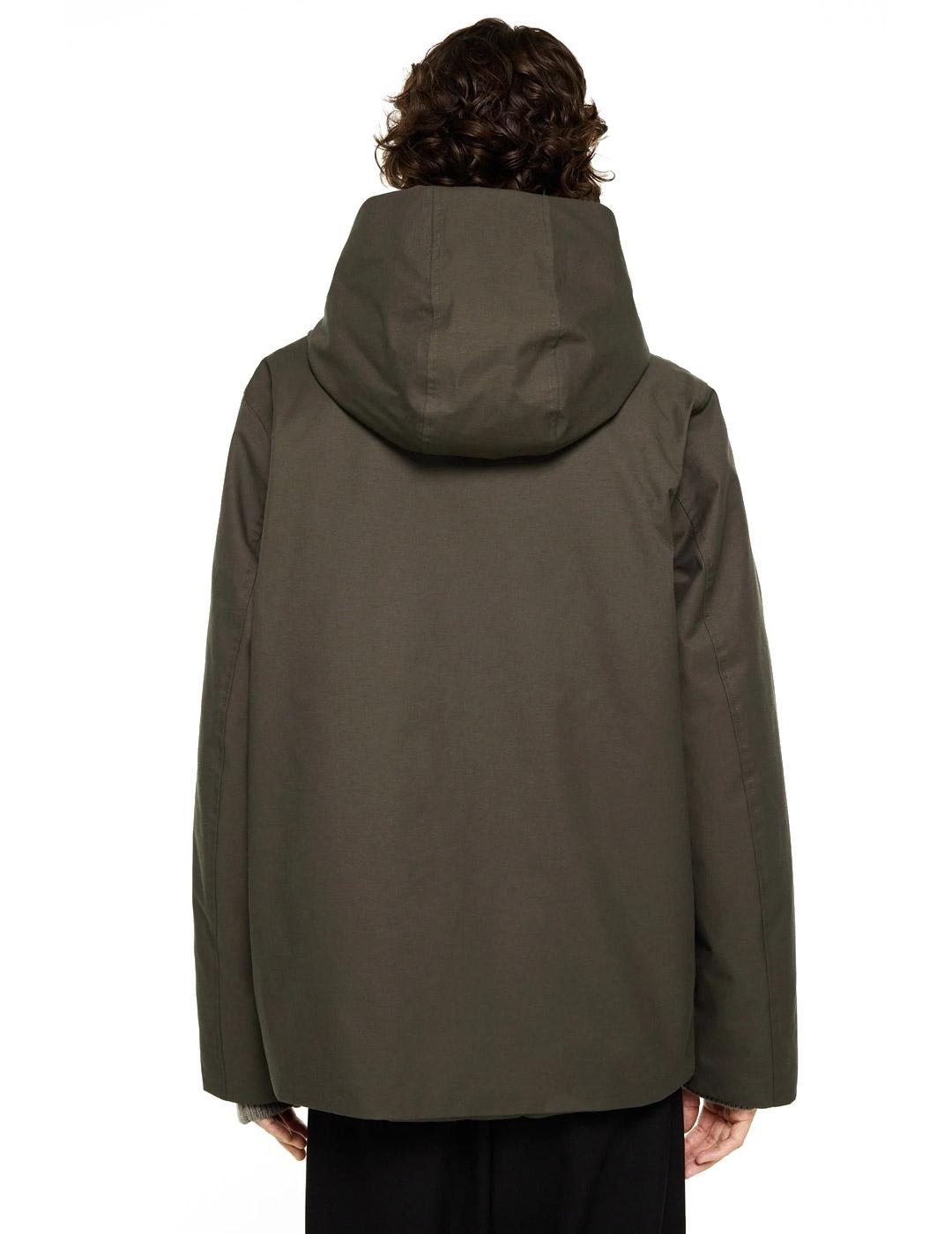 Elvine Caius Parka Hombre Verde