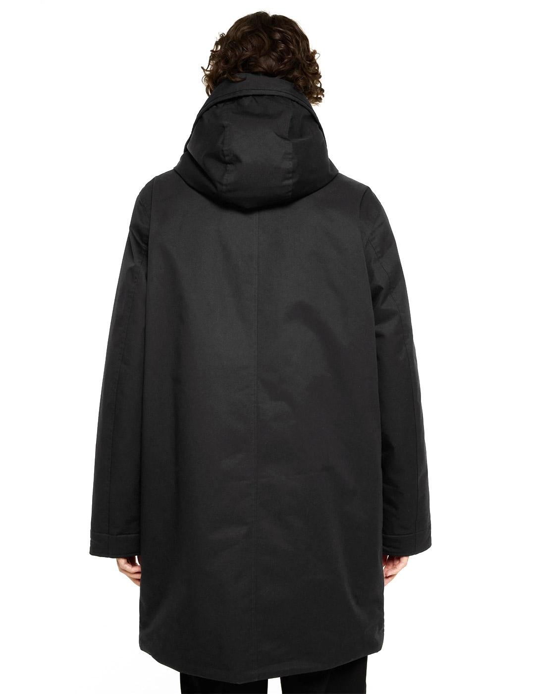 Elvine Karim Parka Hombre Negra