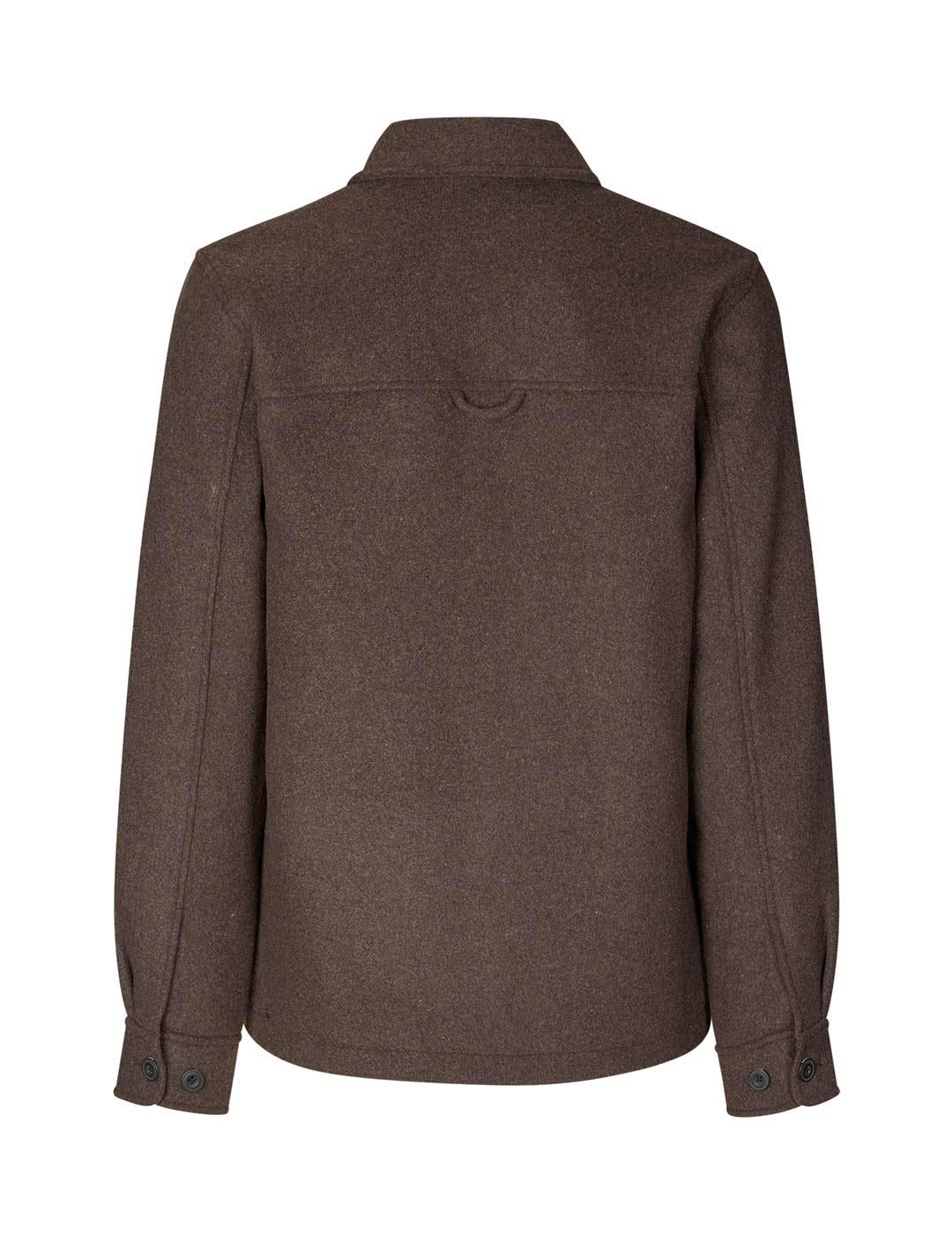  Samsoe Samsoe Pally Sobrecamisa Hombre Marrón