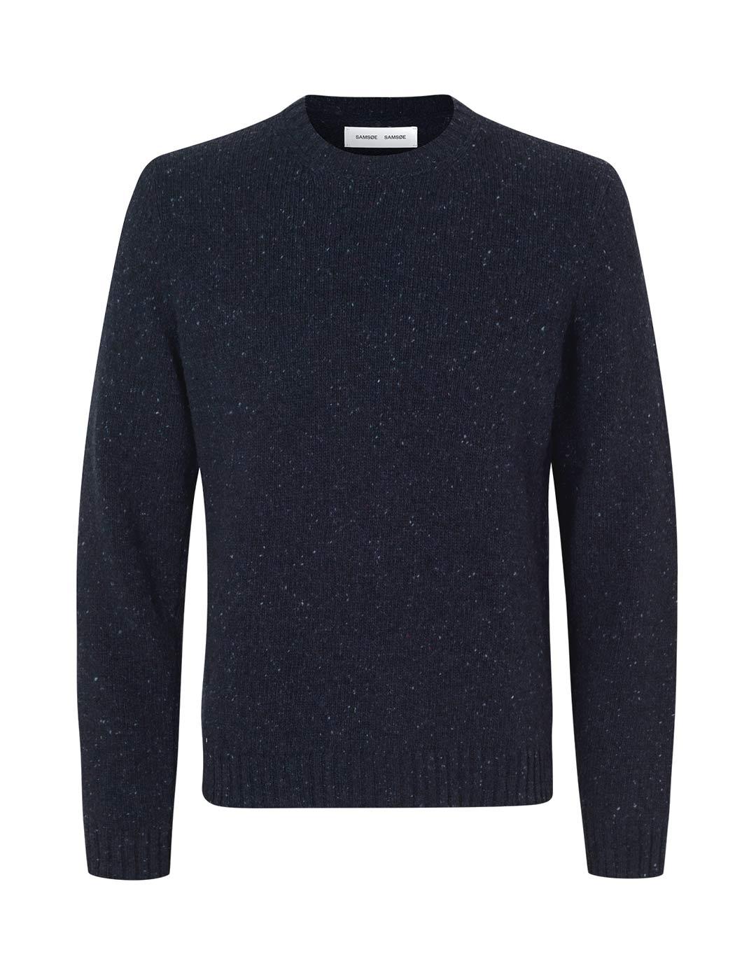 Samsoe Samsoe Sanataniel Jersey Hombre Azul Marino