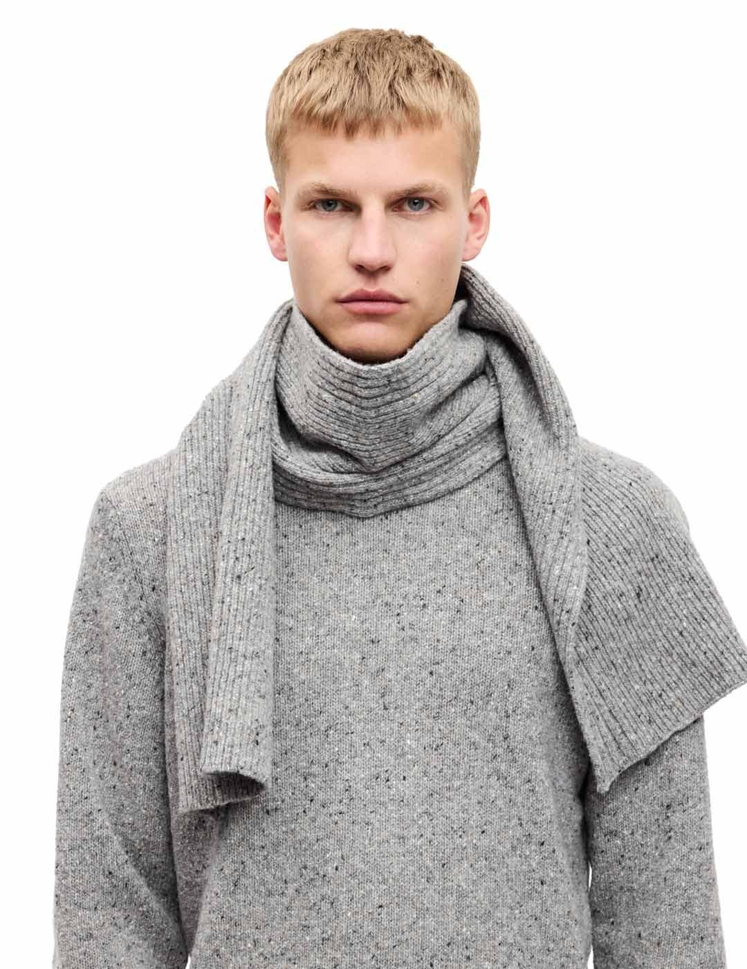 Samsoe Samsoe Sanataniel Jersey Hombre Gris