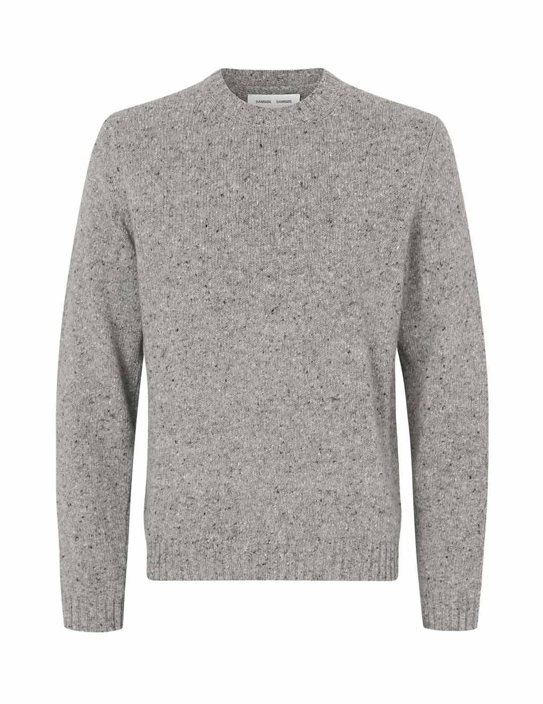 Samsoe Samsoe Sanataniel Jersey Hombre Gris