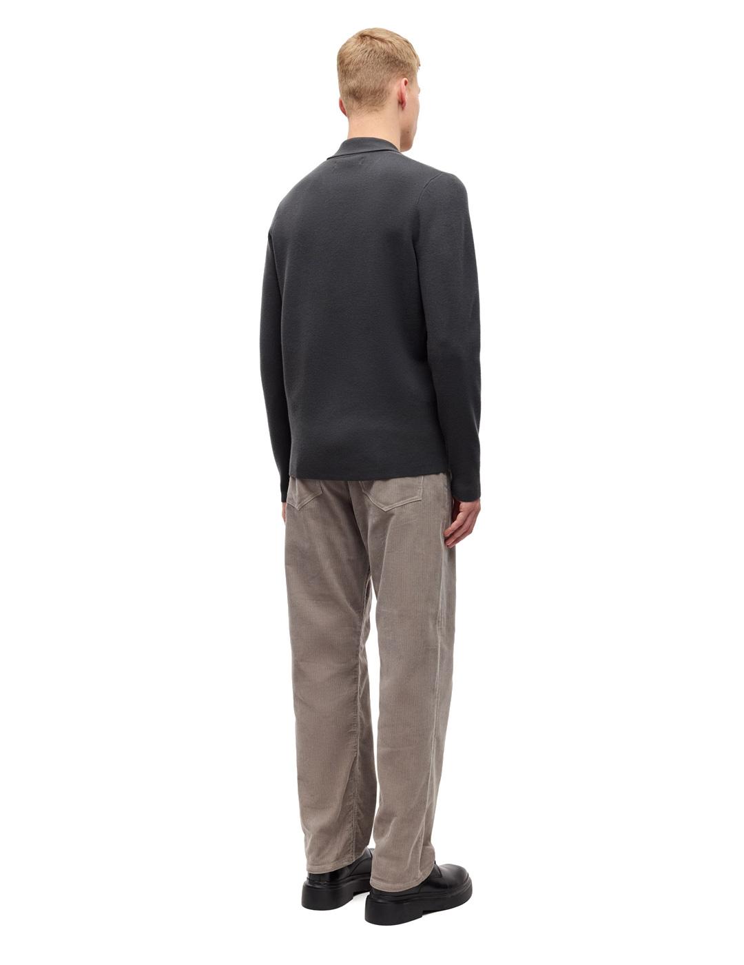 Samsoe Samsoe Guna Chaqueta Cremallera Hombre Gris