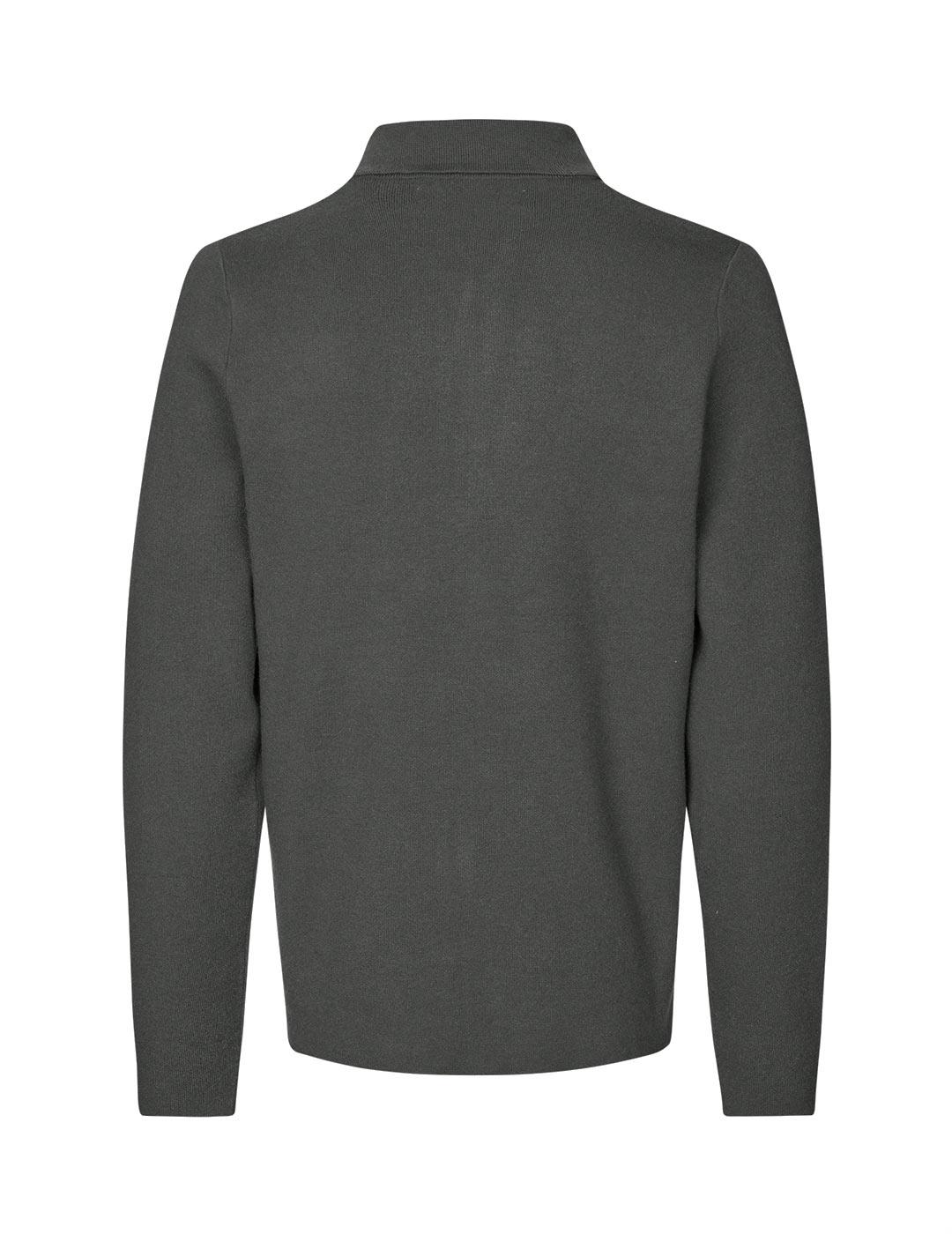 Samsoe Samsoe Guna Chaqueta Cremallera Hombre Gris