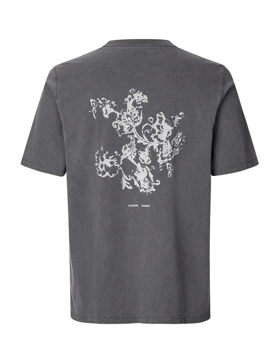 Samsoe Samsoe Saphil Camiseta Hombre Gris