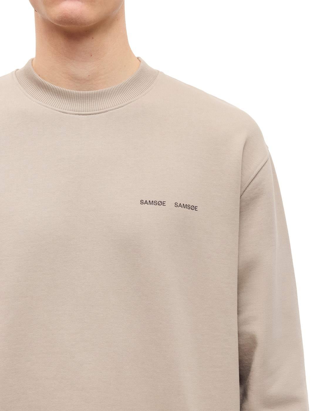 Samsoe Samsoe Norsbro Sudadera Hombre Beige