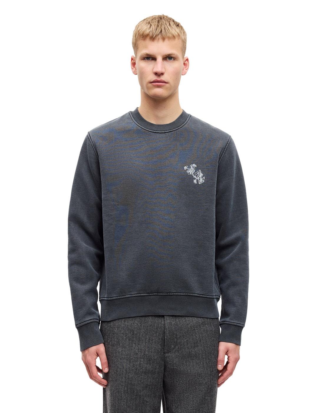 Samsoe Samsoe Saphil Sudadera Hombre Gris