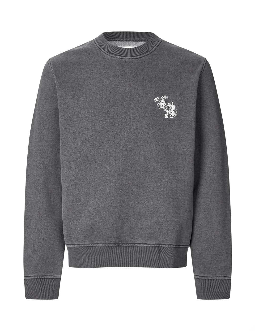 Samsoe Samsoe Saphil Sudadera Hombre Gris