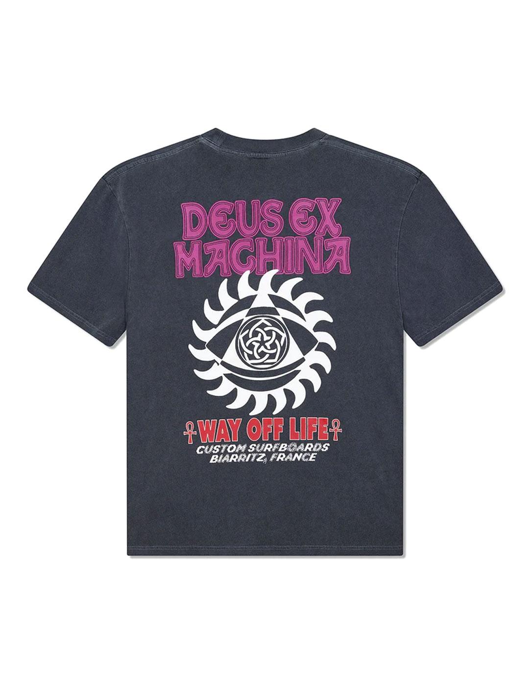 Deus Ex Machina Crank Camiseta Hombre Antracita