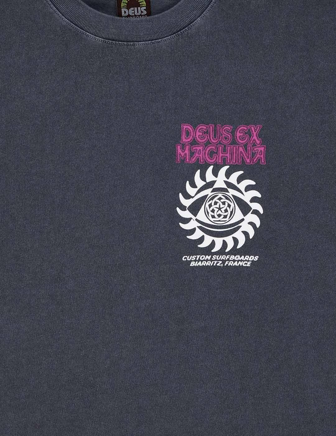 Deus Ex Machina Crank Camiseta Hombre Antracita